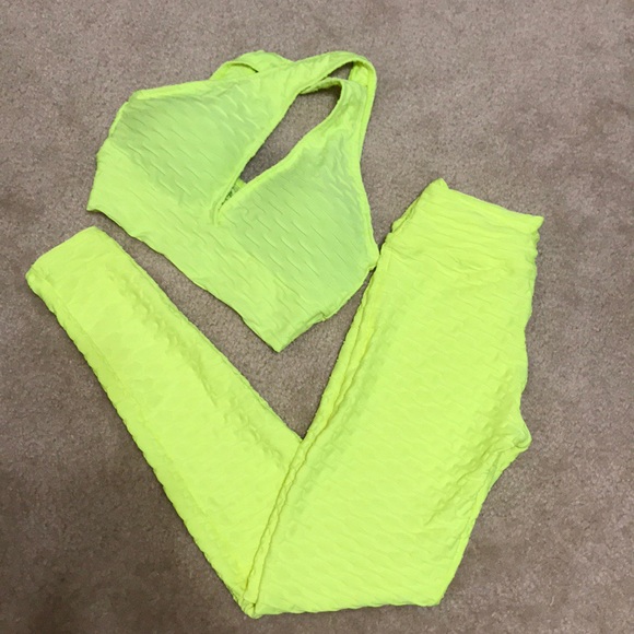 🌐 Brazilian Honeycomb Leggings - Picture 2 of 3